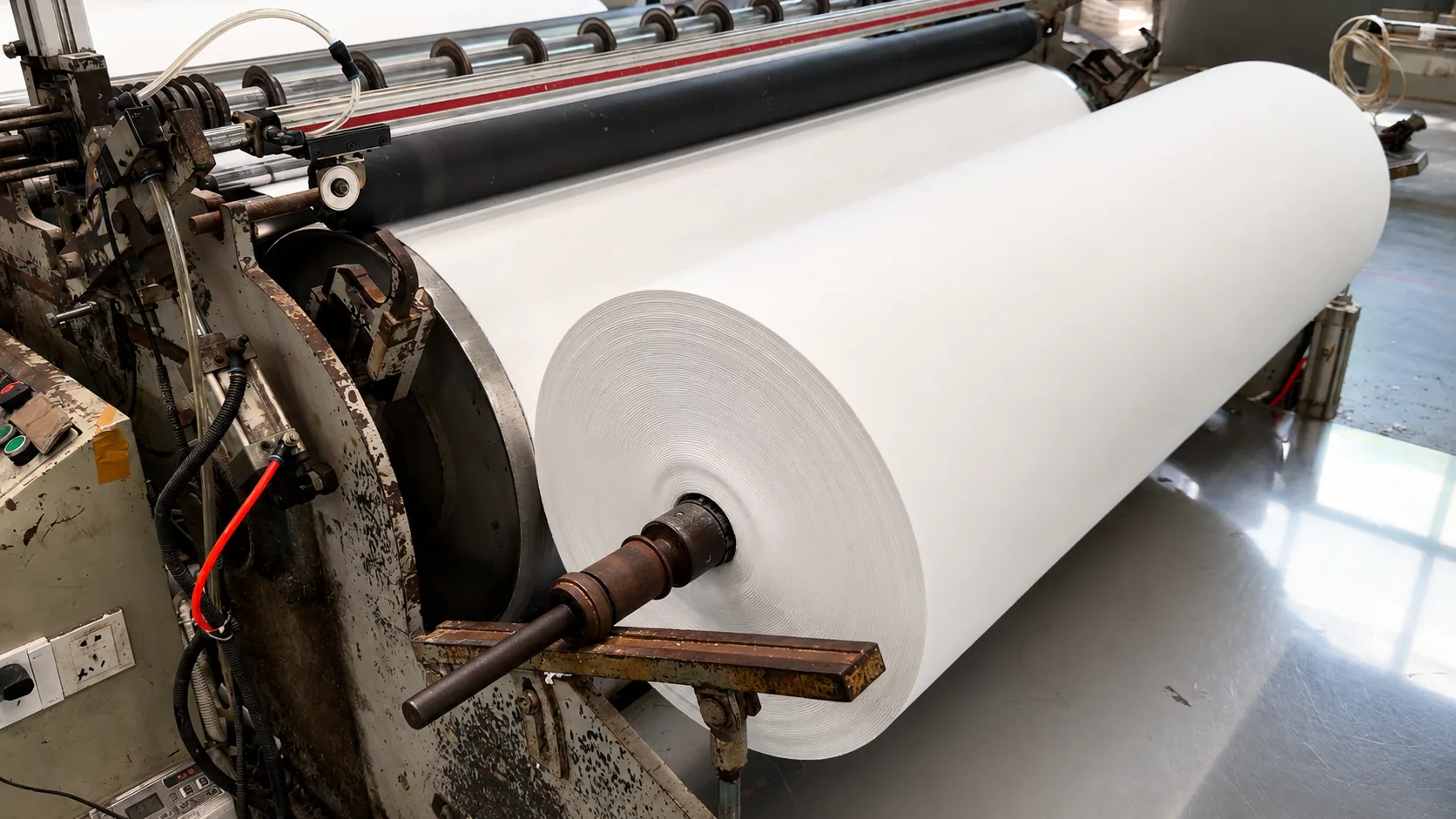 AGM separator roll production at Hubei Viking
